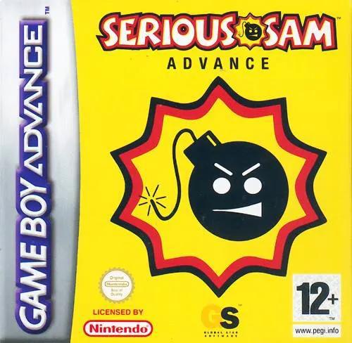 Game | Nintendo Game Boy Advance GBA | Serious Sam Advance Physical Video Games Game Nintendo