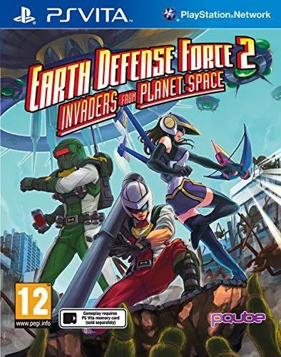 Game | Sony PlayStation Vita | Earth Defense Force 2: Invaders From Planet Space Physical Video Games Game Sony