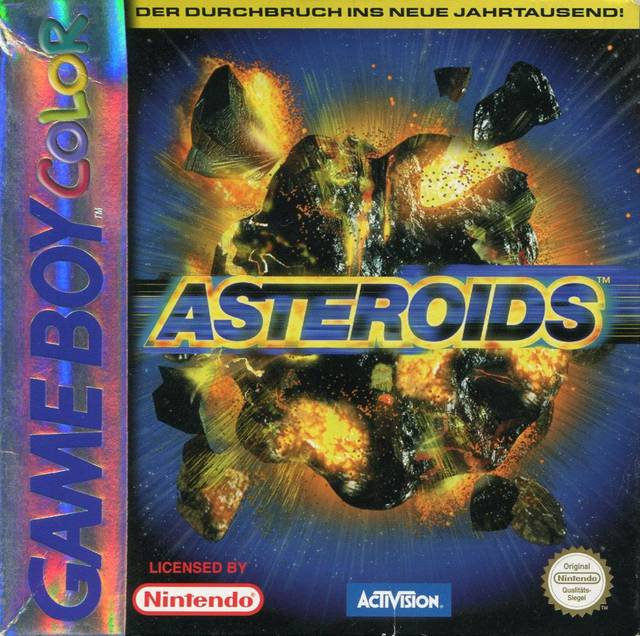 Game | Nintendo Game Boy Color GBC | Asteroids