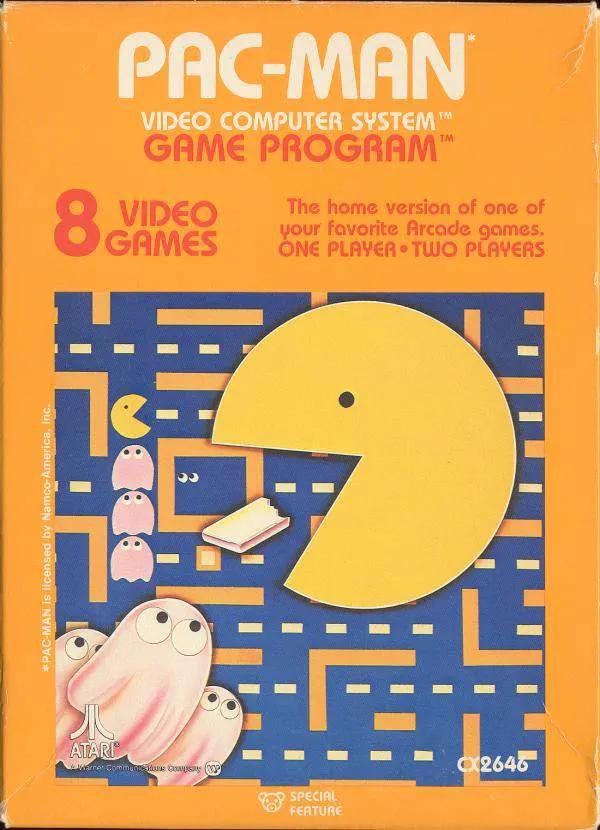 Game | Atari 2600 | Pac-Man Physical Video Games Game Atari