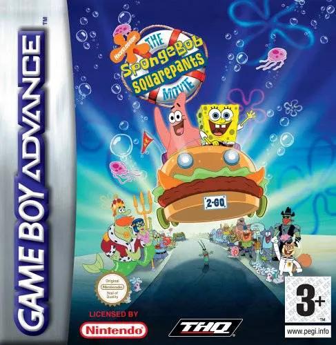 Game | Nintendo Game Boy Advance GBA | SpongeBob SquarePants The Movie Physical Video Games Game Nintendo
