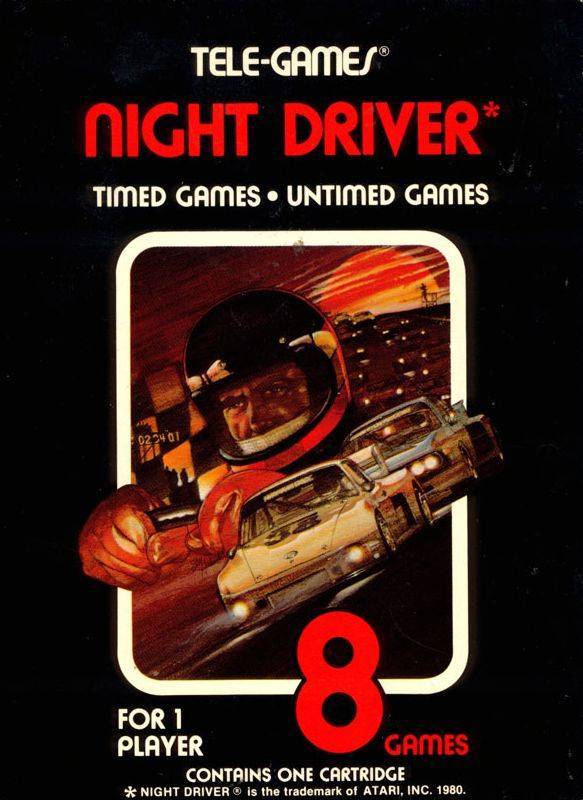 Game | Atari 2600 | Night Driver (Tele Games)