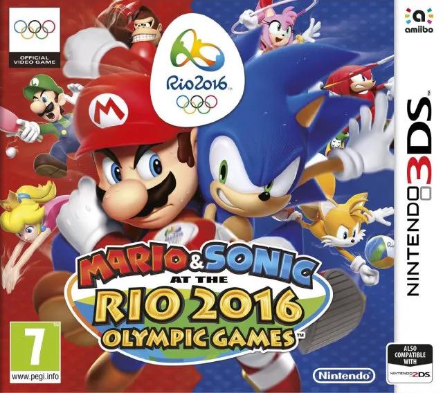 Game | Nintendo 3DS | Mario & Sonic At The Rio 2016 Olympic Games Physical Video Games Game Nintendo