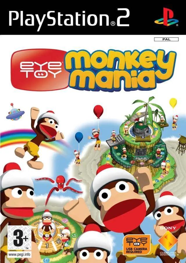 Game | Sony PlayStation PS2 | Eye Toy Monkey Mania Physical Video Games Game Sony