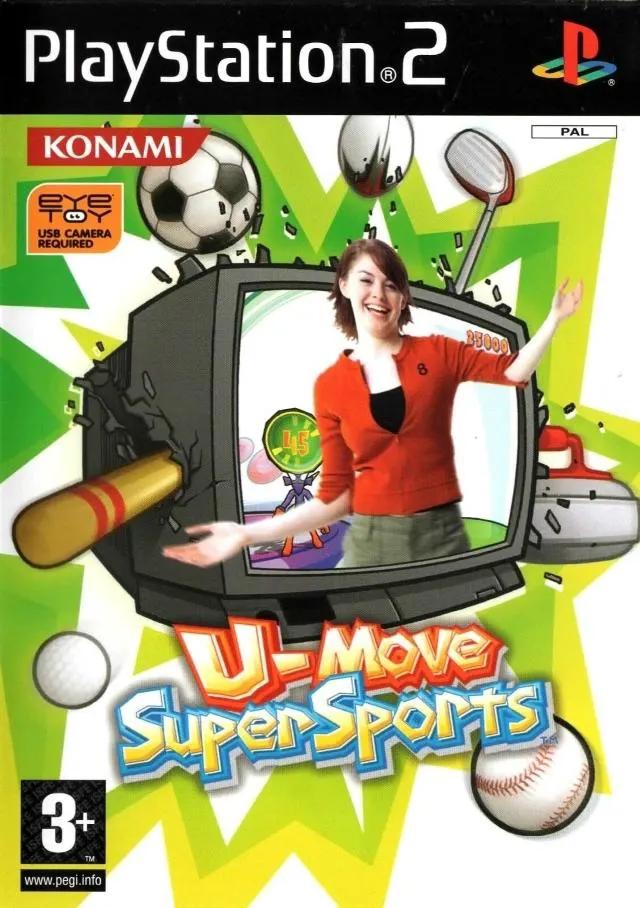 Game | Sony PlayStation PS2 | U-Move SuperSports Physical Video Games Game Sony