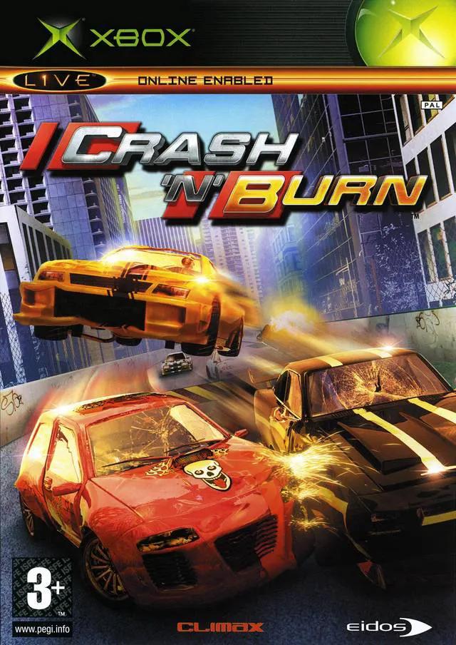 Game | Xbox | Crash 'N' Burn Physical Video Games Game Microsoft