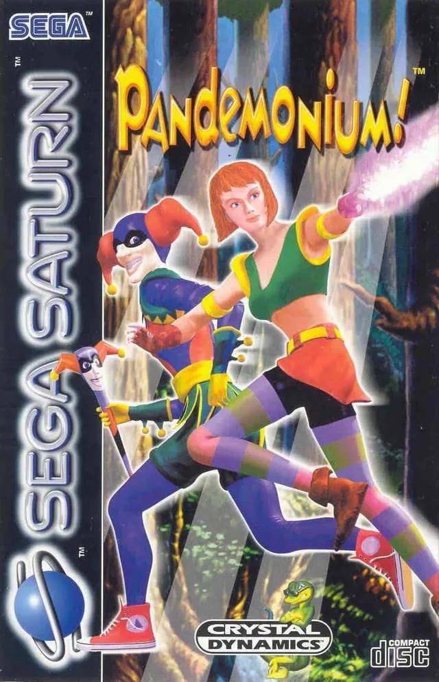 Game | Sega Saturn | Pandemonium Physical Video Games Game Sega