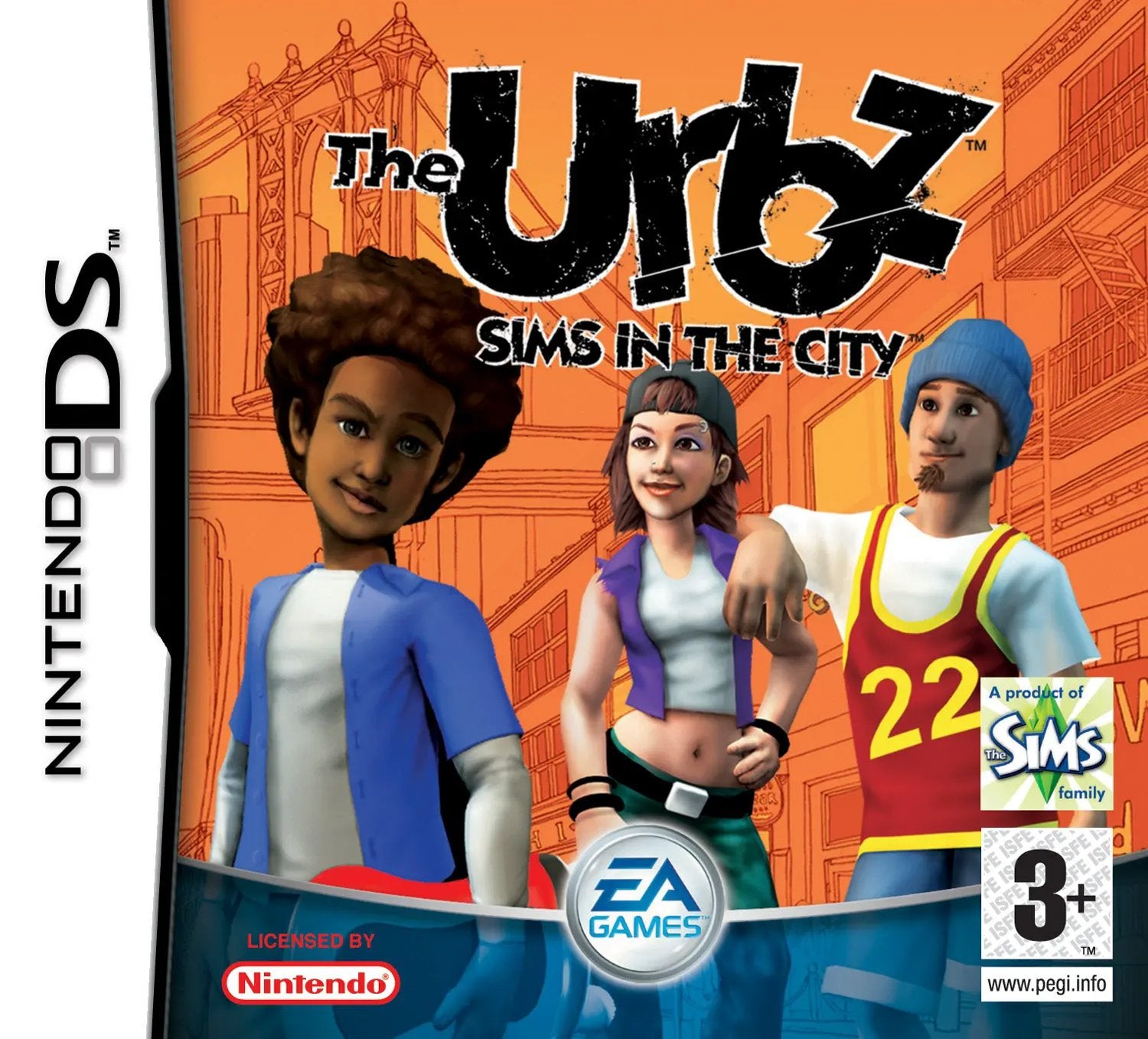 Game | Nintendo DS | The Urbz Sims In The City Physical Video Games Game Nintendo