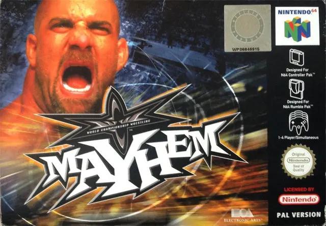 Game | Nintendo N64 | WCW Mayhem Physical Video Games Game Nintendo