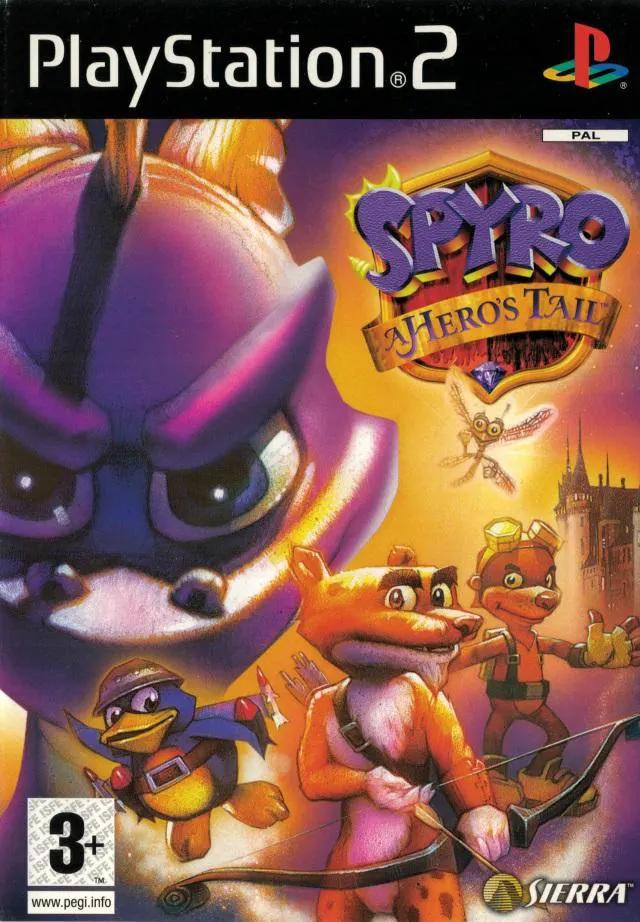 Game | Sony PlayStation PS2 | Spyro A Hero's Tail Physical Video Games Game Sony