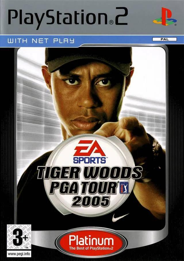 Game | Sony PlayStation PS2 | Tiger Woods PGA Tour 2005 (Platinum) Physical Video Games Game Sony