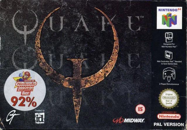 Game | Nintendo N64 | Quake Physical Video Games Game Nintendo