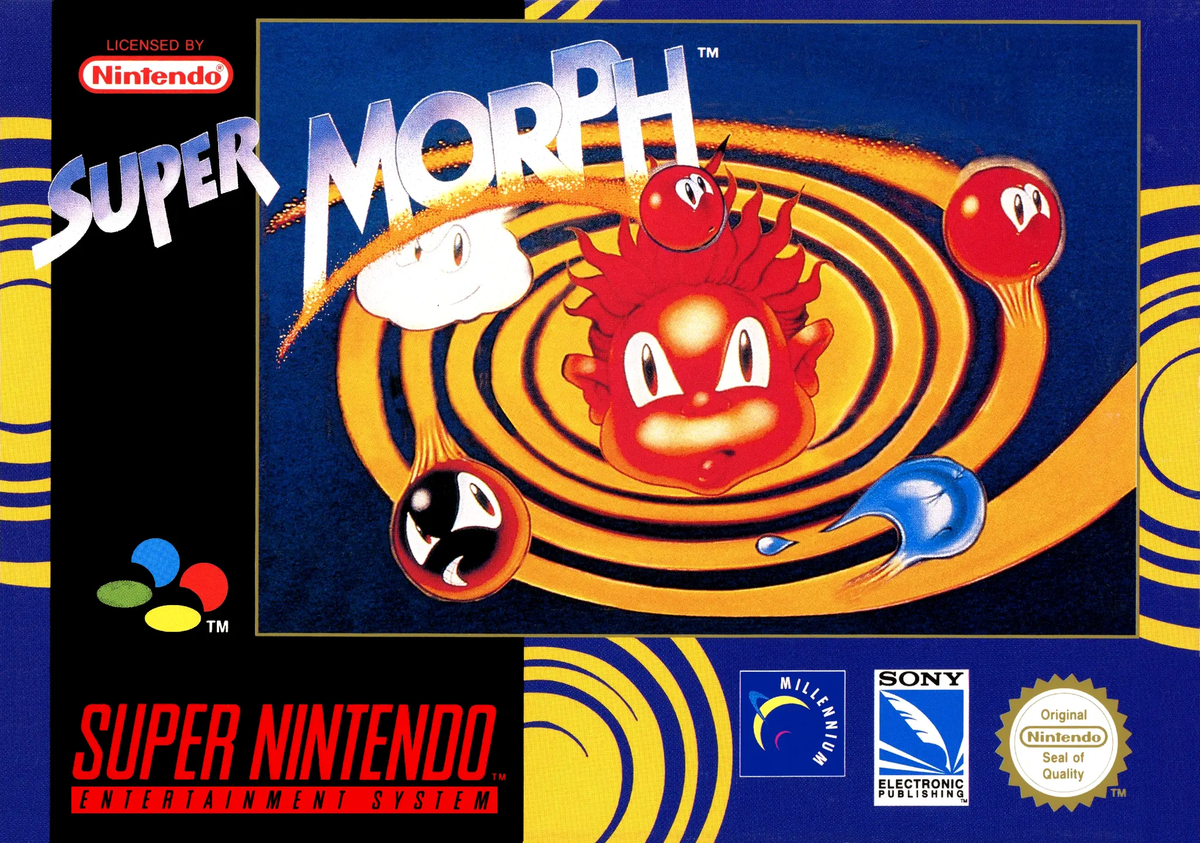 Game | Super Nintendo SNES | Super Morph Physical Video Games Game Nintendo