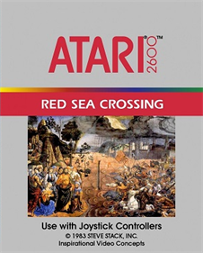 Game | Atari 2600 | Red Sea Crossing Physical Video Games Game Atari