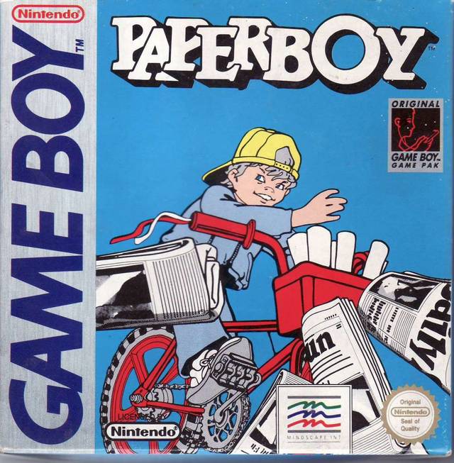 Game | Nintendo Game Boy GB | Paperboy