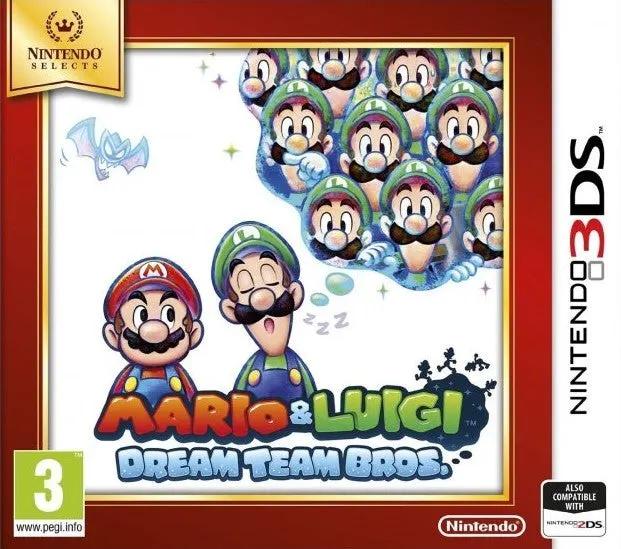 Game | Nintendo 3DS | Mario & Luigi: Dream Team Bros. (Nintendo Selects) Physical Video Games Game Nintendo