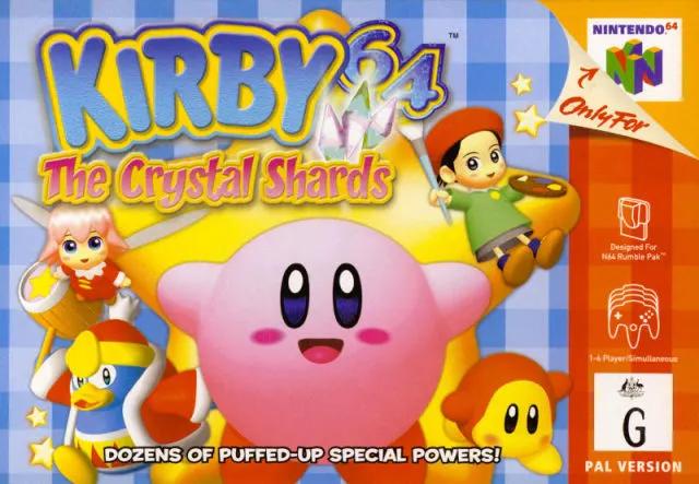 Game | Nintendo N64 | Kirby 64: The Crystal Shards Physical Video Games Game Nintendo