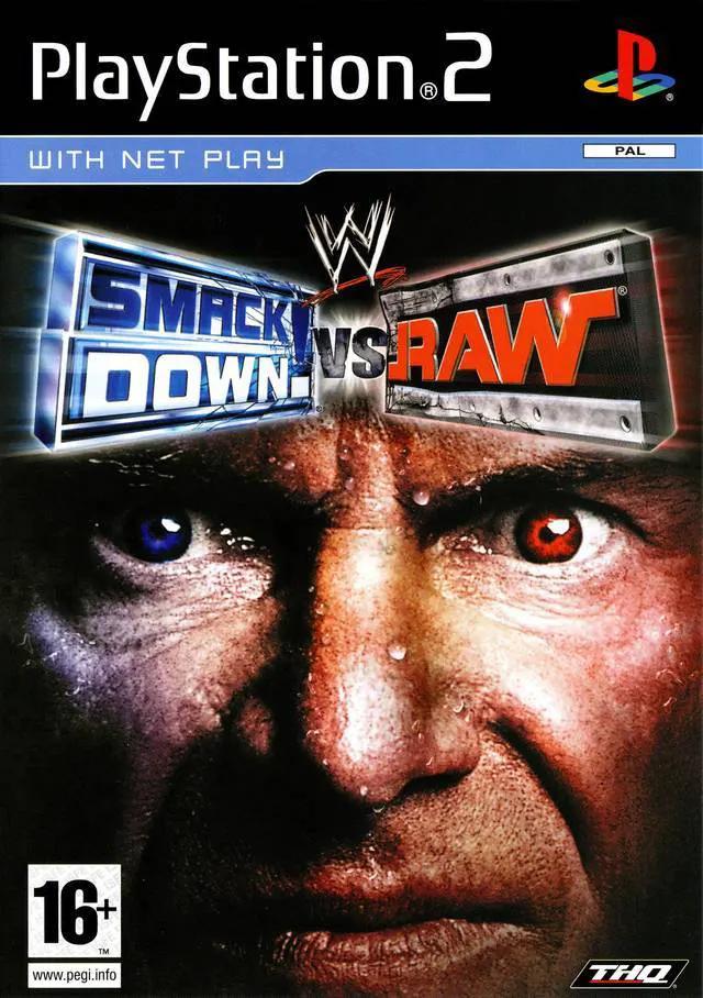 Game | Sony PlayStation PS2 | WWE Smackdown Vs. Raw Physical Video Games Game Sony