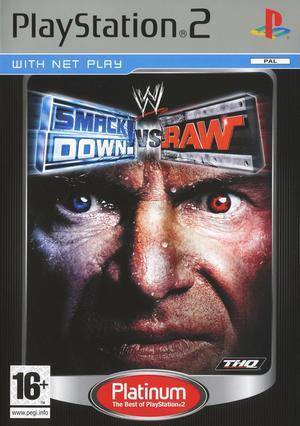 Game | Sony PlayStation PS2 | WWE Smackdown Vs. Raw (Platinum)