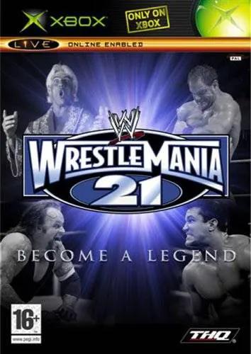 Game | Xbox | WWE WrestleMania 21 Physical Video Games Game Microsoft