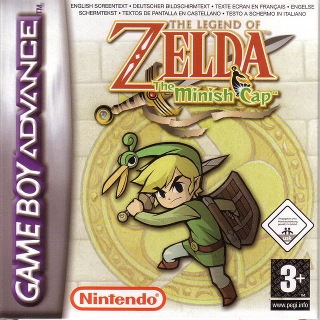 Game | Nintendo Game Boy Advance GBA | Zelda Minish Cap