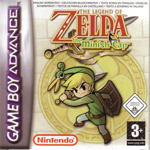 Game | Nintendo Game Boy Advance GBA | Zelda Minish Cap Physical Video Games Game Nintendo