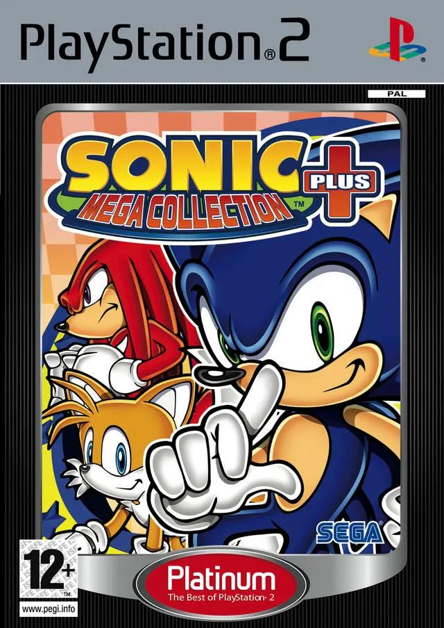 Game | Sony PlayStation PS2 | Sonic Mega Collection Plus (Platinum) Physical Video Games Game Sony