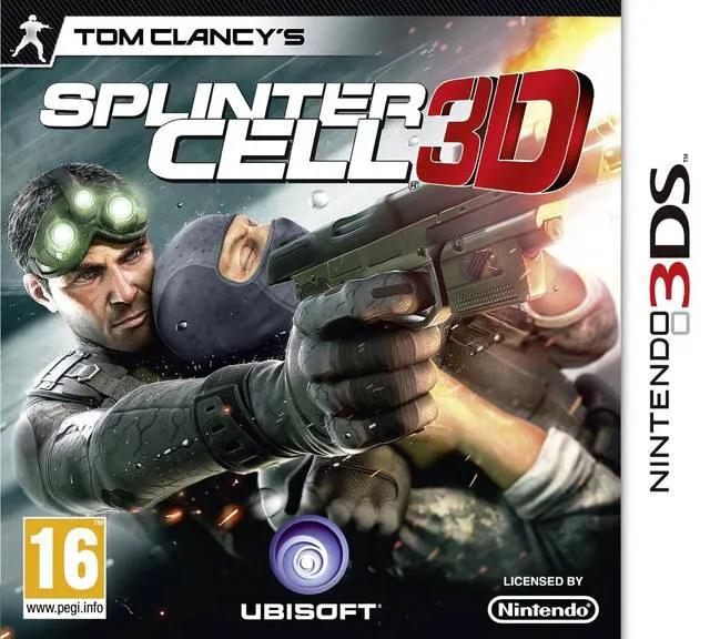 Game | Nintendo 3DS | Splinter Cell 3D Physical Video Games Game Nintendo