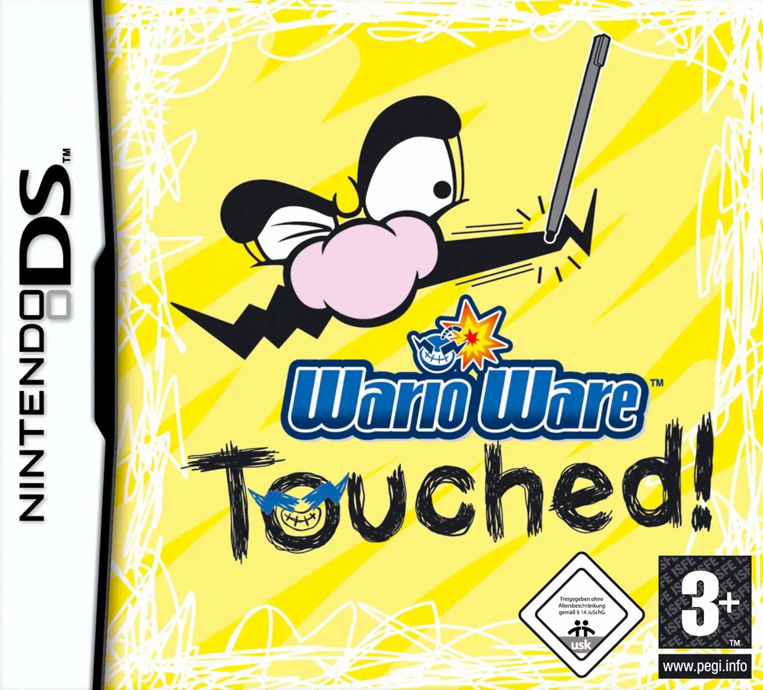 Game | Nintendo DS | Wario Ware Touched Physical Video Games Game Nintendo