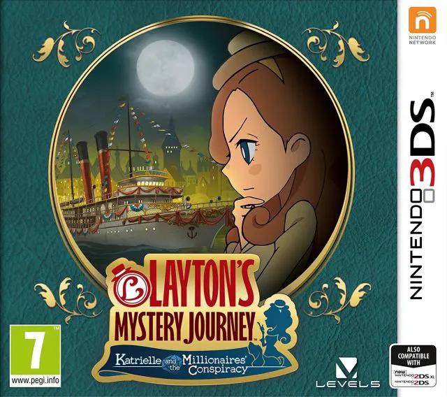 Game | Nintendo 3DS | Layton's Mystery Journey: Katrielle And The Millionaires' Conspiracy Physical Video Games Game Nintendo