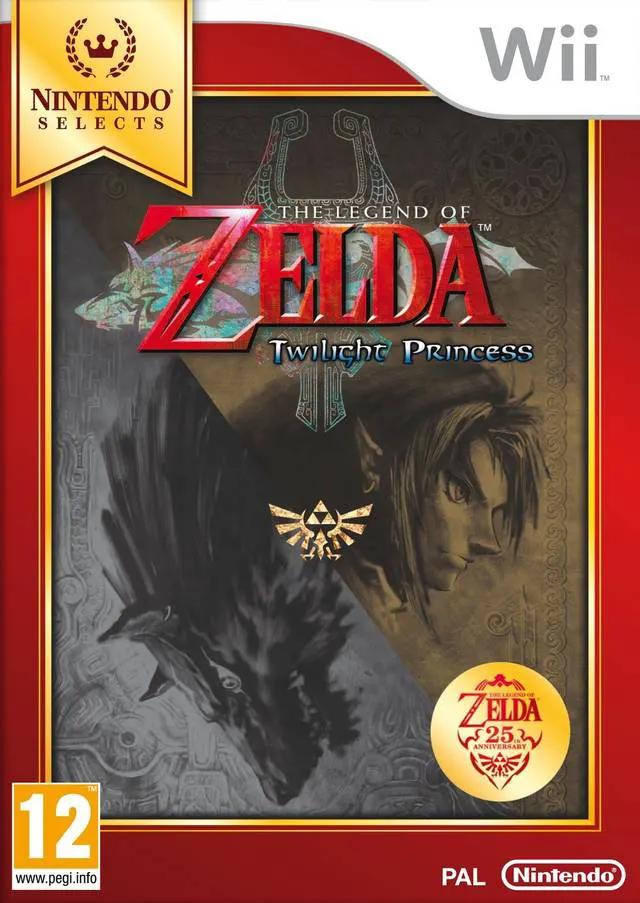 Game | Nintendo Wii | Zelda Twilight Princess (Nintendo Selects) Physical Video Games Game Nintendo