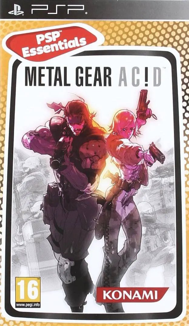 Game | Sony PSP | Metal Gear Acid (Essentials) Physical Video Games Game Sony