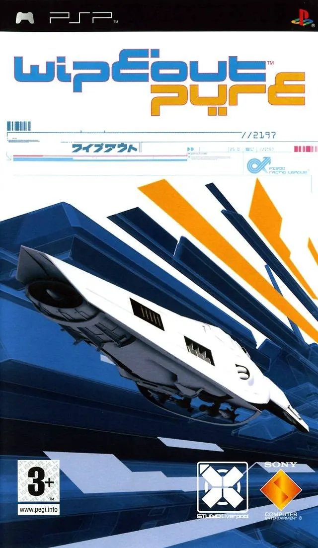 Game | Sony PSP | Wipeout Pure Physical Video Games Game Sony