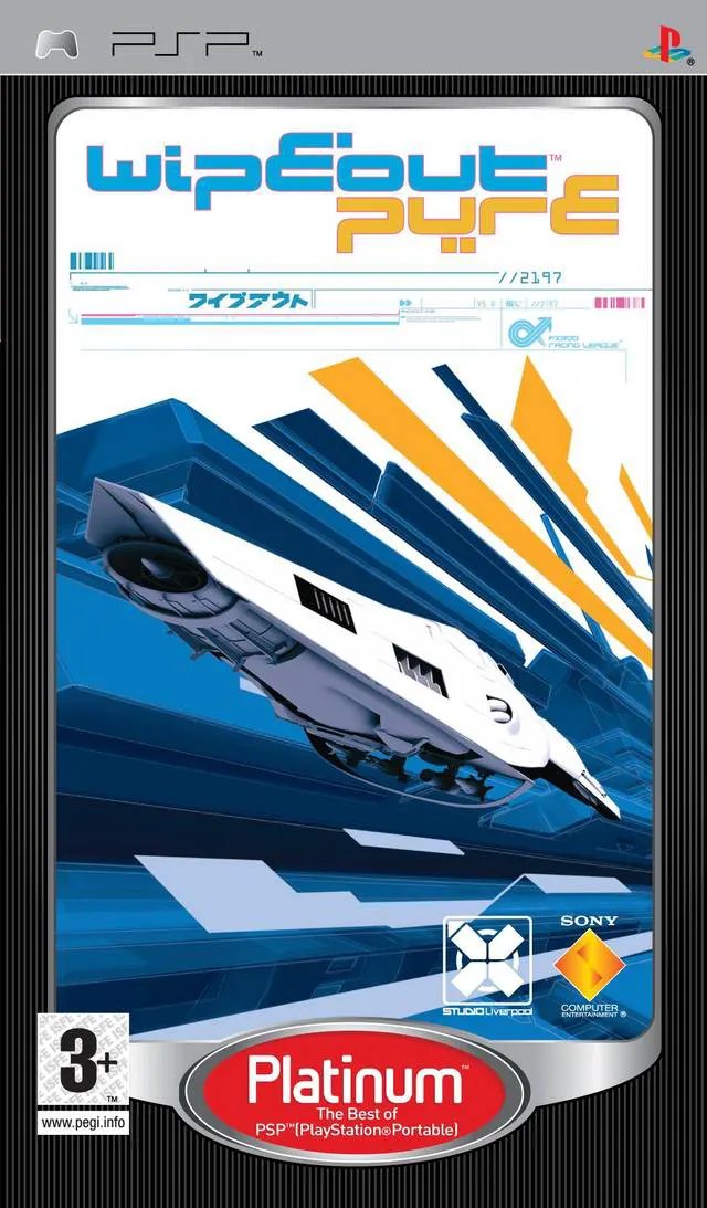 Game | Sony PSP | Wipeout Pure (Platinum) Physical Video Games Game Sony