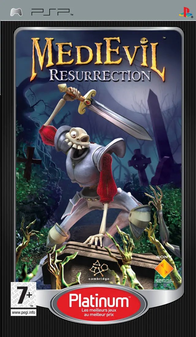 Game | Sony PSP | MediEvil: Resurrection (Platinum) Physical Video Games Game Sony