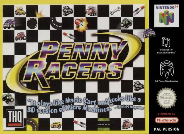 Game | Nintendo N64 | Penny Racers Physical Video Games Game Nintendo