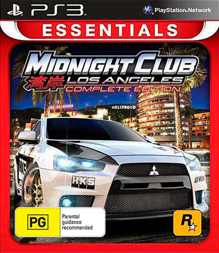 Game | Sony PlayStation PS3 | Midnight Club: Los Angeles (Complete Edition) (Essentials)