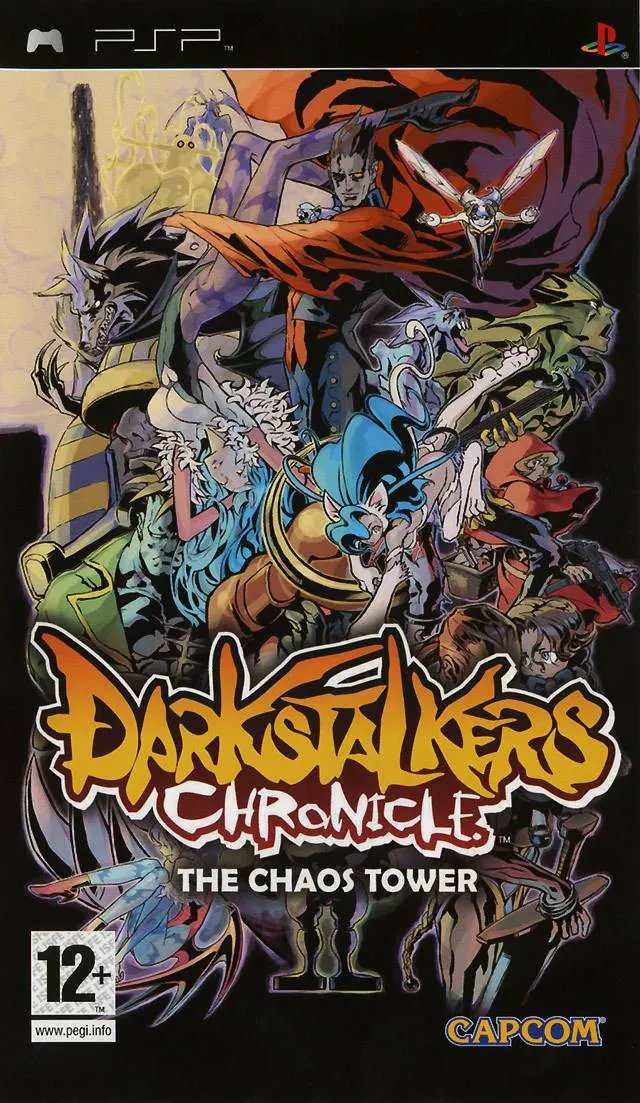 Game | Sony PSP | Darkstalkers Chronicle: The Chaos Tower Physical Video Games Game Sony