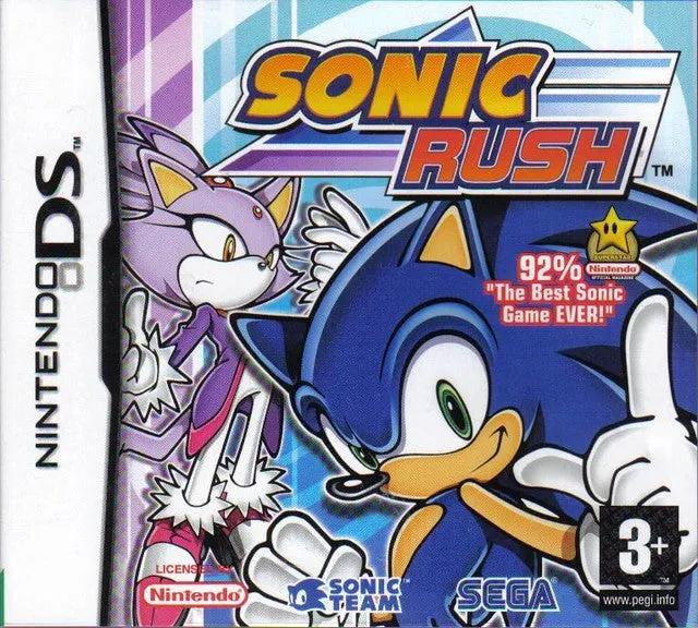 Game | Nintendo DS | Sonic Rush Physical Video Games Game Nintendo