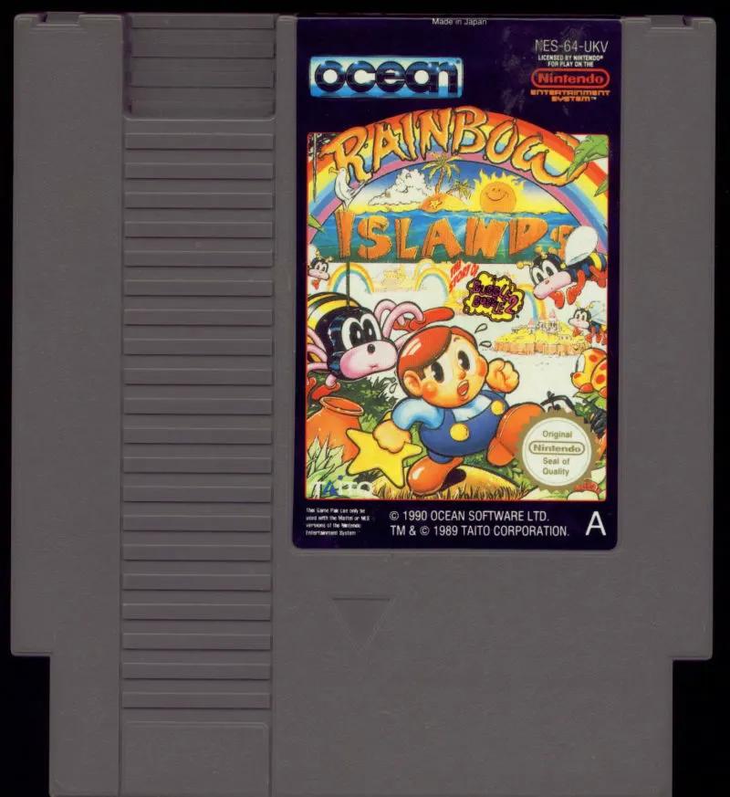 Game | Nintendo NES | Rainbow Islands Physical Video Games Game Nintendo