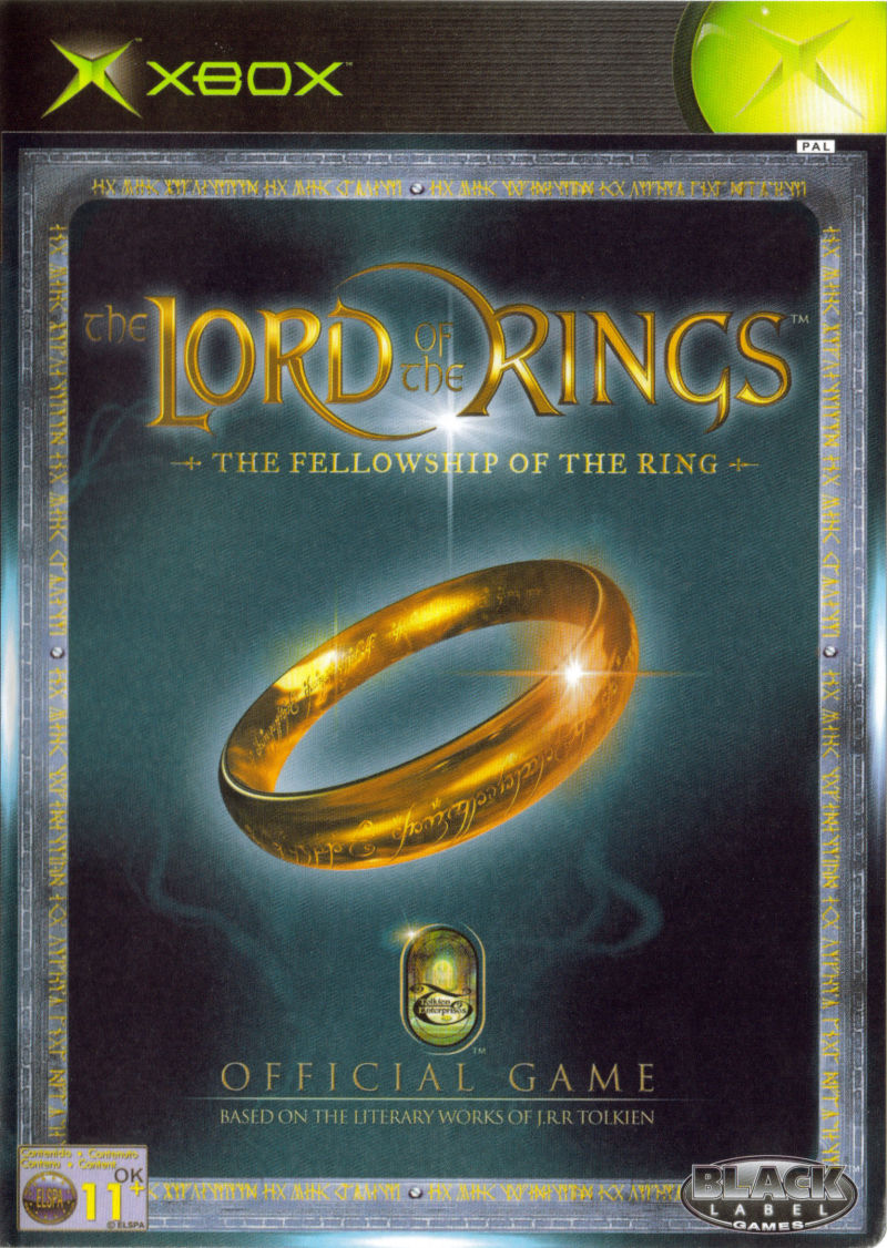 Game | Xbox | Lord Of The Rings Fellowship Of The Ring