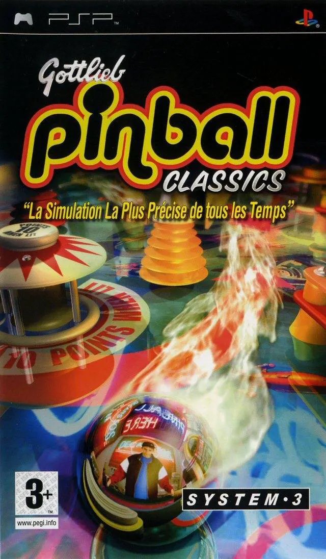 Game | Sony PSP | Gottlieb Pinball Classics Physical Video Games Game Sony
