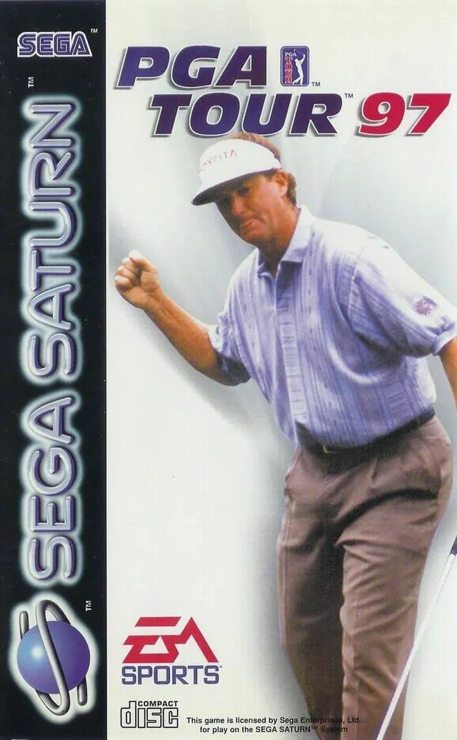 Game | Sega Saturn | PGA Tour 97 Physical Video Games Game Sega