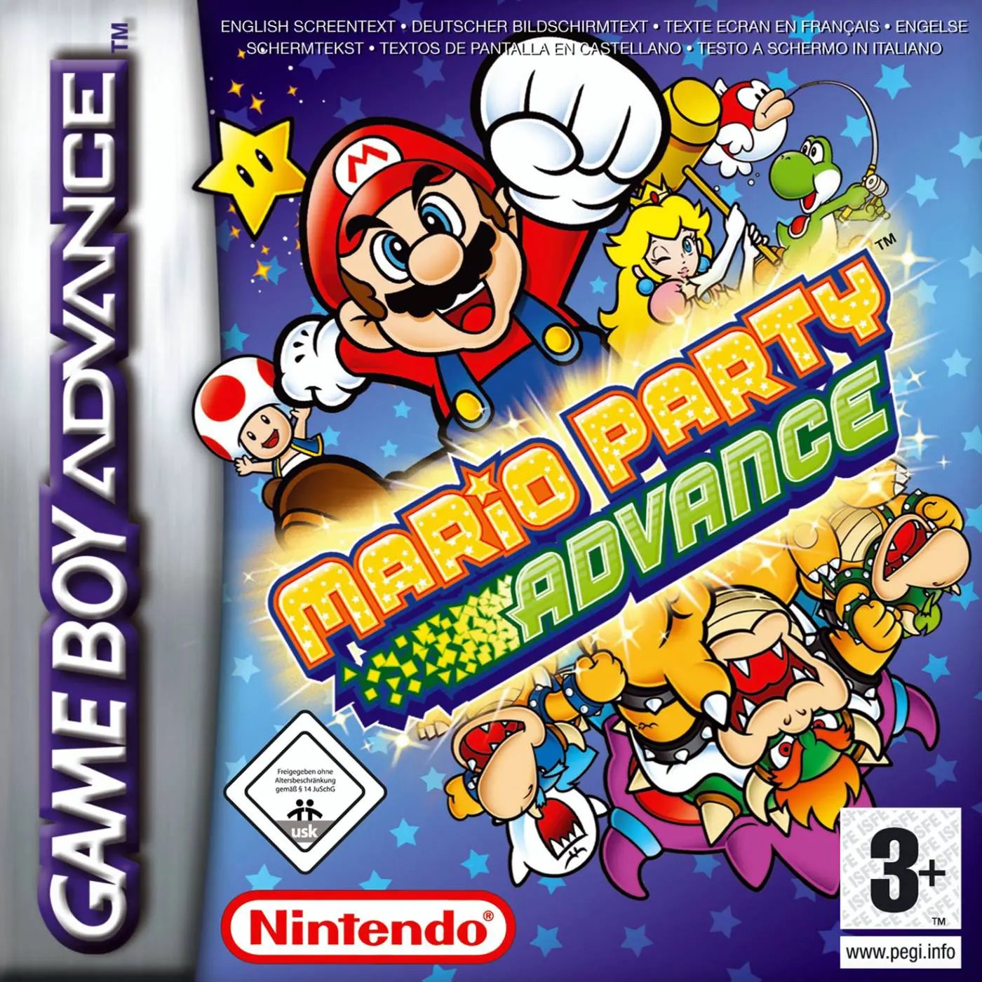 Game | Nintendo Game Boy Advance GBA | Mario Party Advance Physical Video Games Game Nintendo