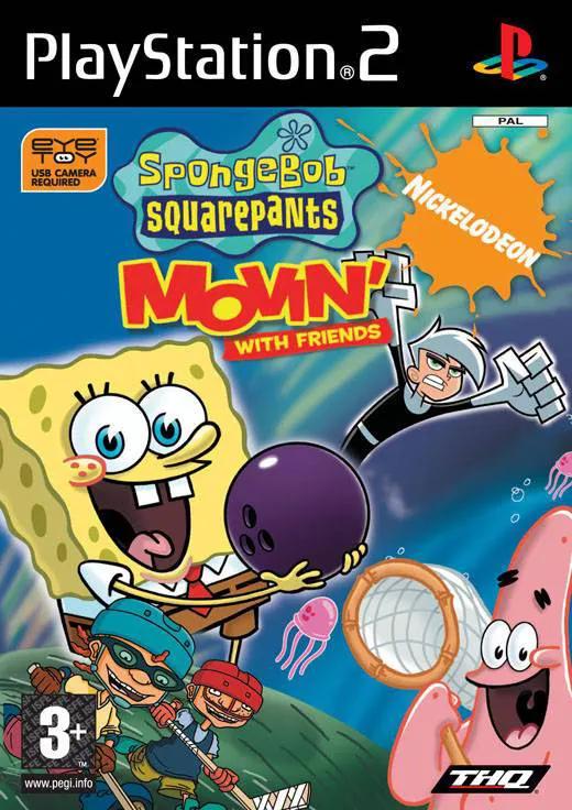 Game | Sony PlayStation PS2 | Spongebob Squarepants: Movin' With Friends Physical Video Games Game Sony