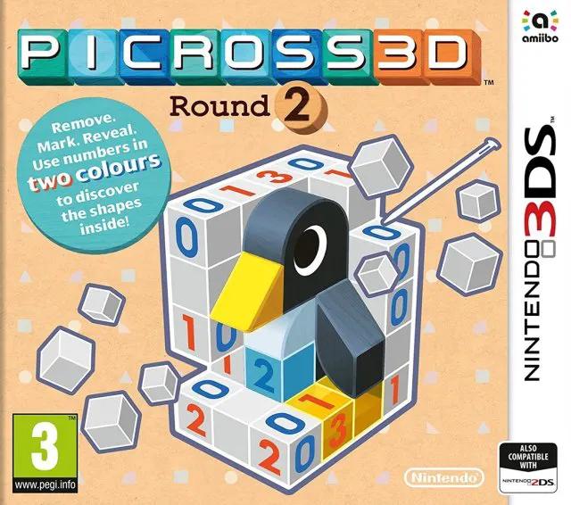 Game | Nintendo 3DS | Picross 3D: Round 2 Physical Video Games Game Nintendo