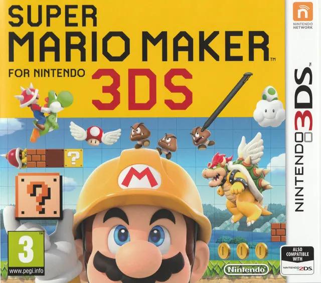 Game | Nintendo 3DS | Super Mario Maker (Nintendo Selects) Physical Video Games Game Nintendo