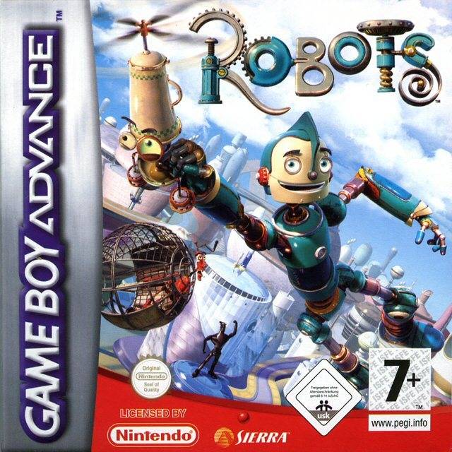 Game | Nintendo Game Boy Advance GBA | Robots