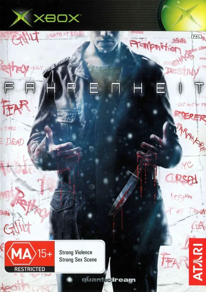 Game | Xbox | Fahrenheit Physical Video Games Game Microsoft