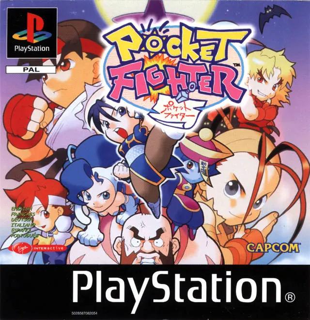 Game | Sony PlayStation PS1 | Pocket Fighter Physical Video Games Game Sony